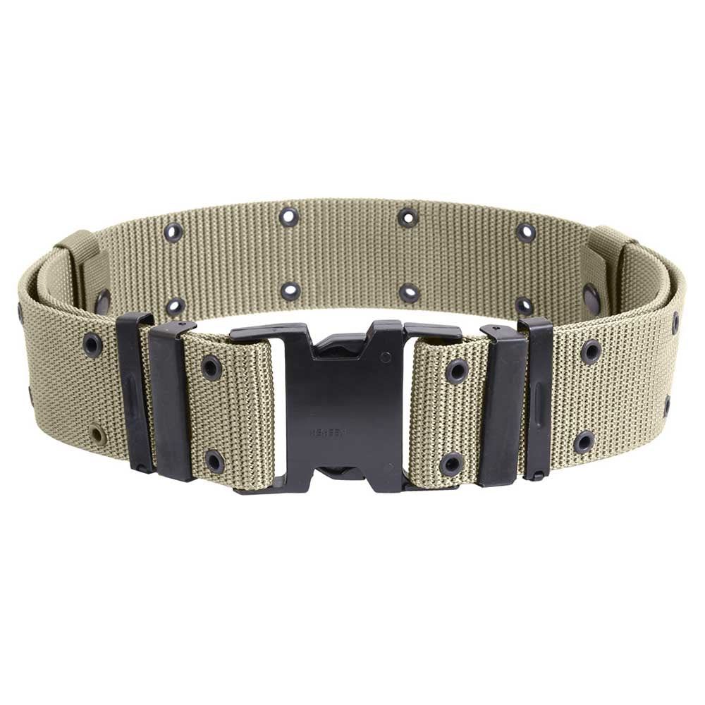 Rothco Khaki Marine Quick Release Pistol Belt - 9040