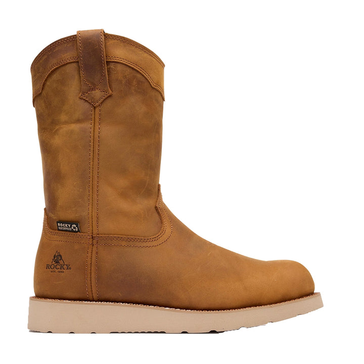 Rocky Monocrepe Wedge Composite Toe Waterproof Wellington Work Boot RKK0474