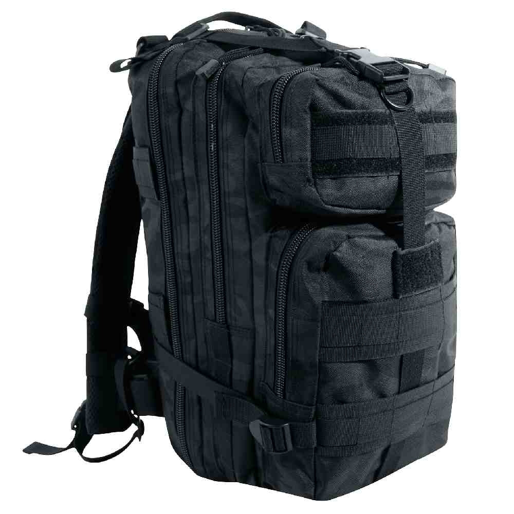 Rothco Black Camo Medium Transport Pack 22870