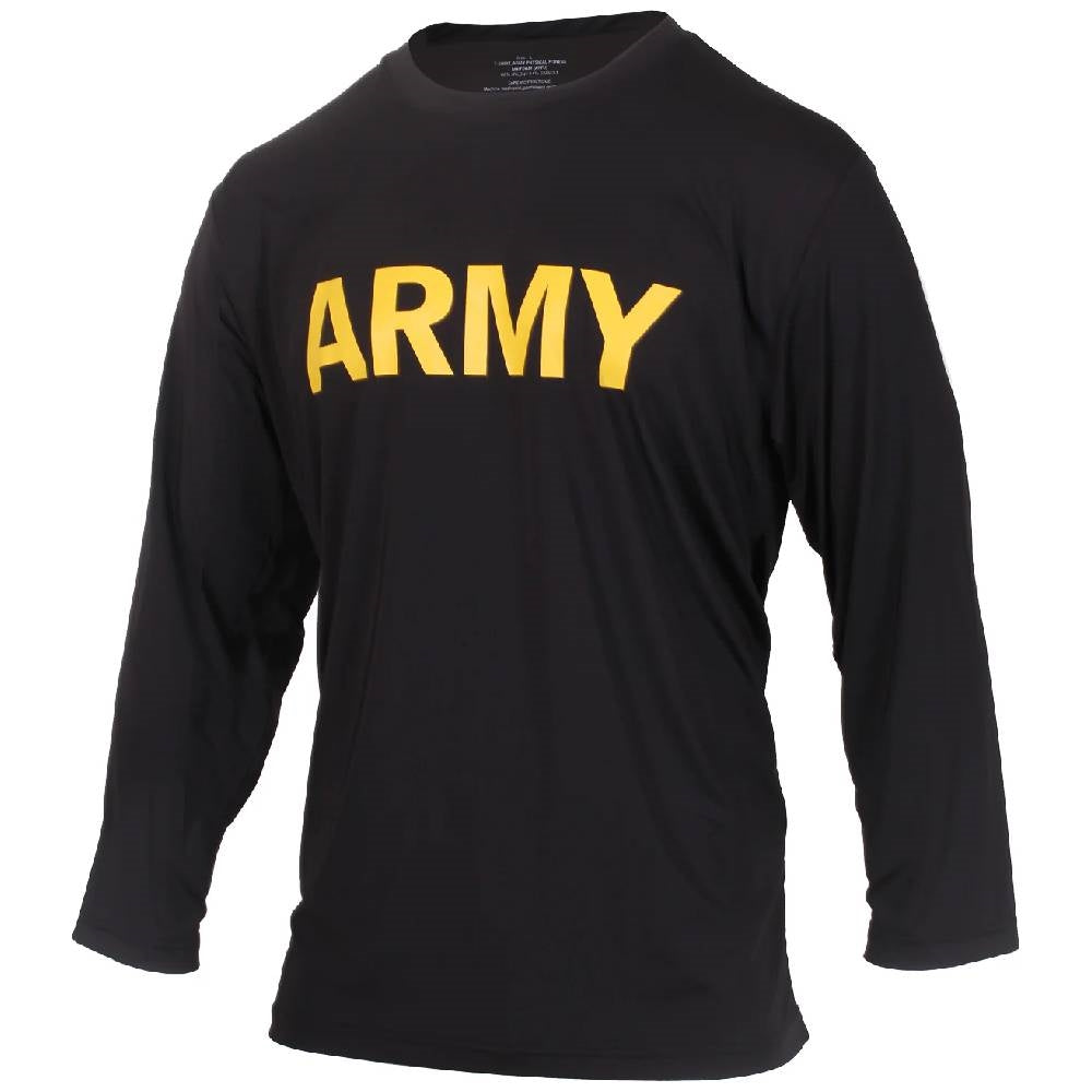 Rothco 56020 Long Sleeve Army PT Shirt