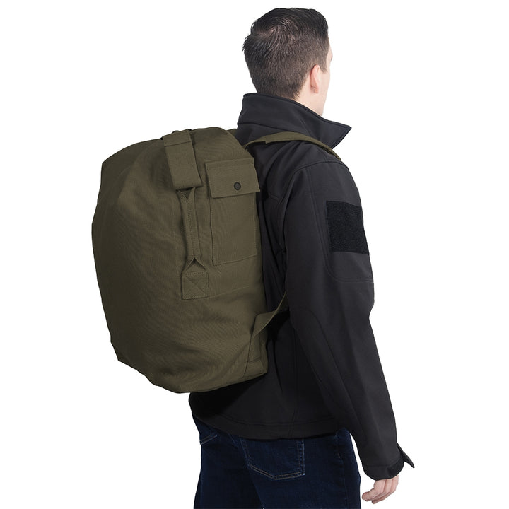 Rothco Olive Drab Nomad Canvas Duffle Backpack 24851