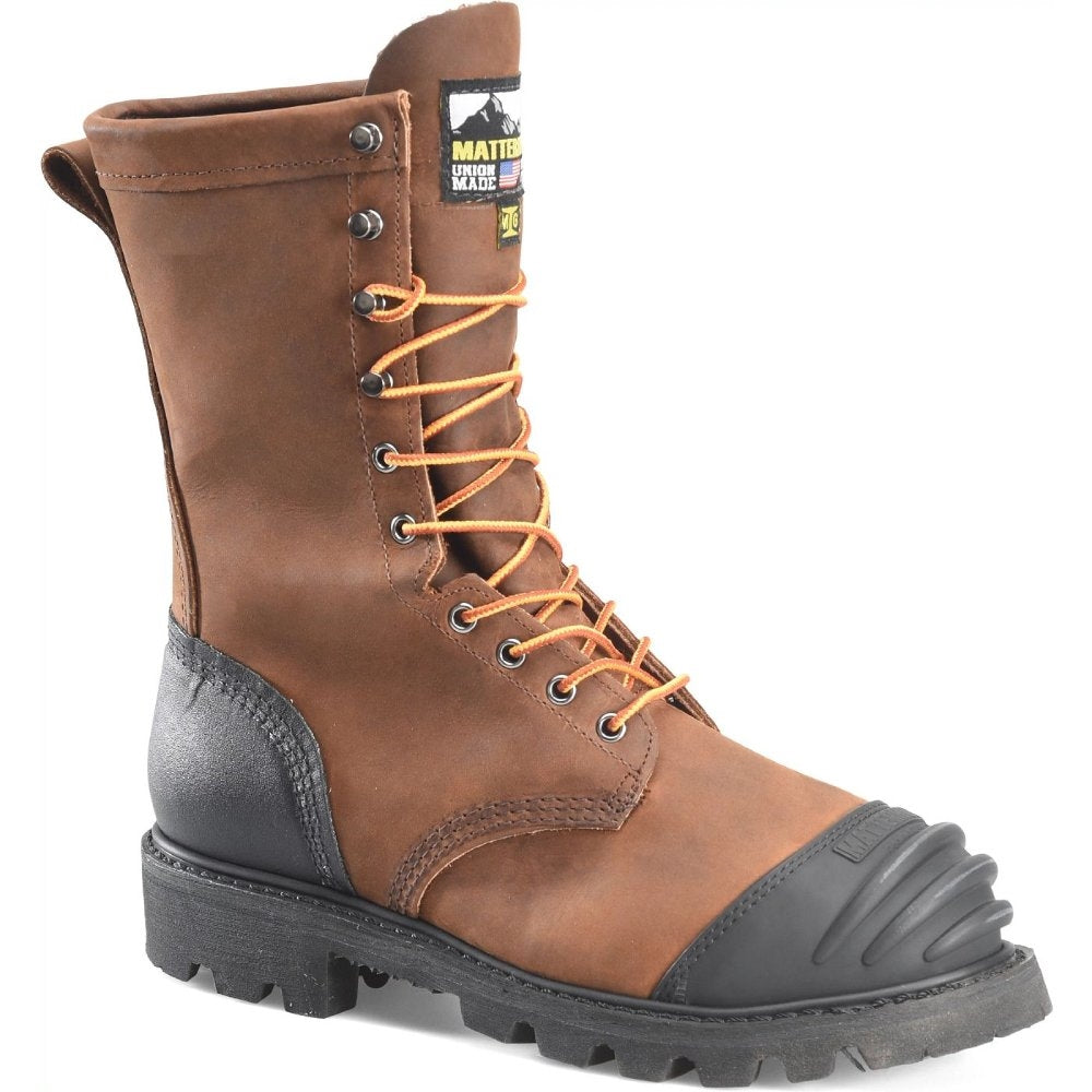 Matterhorn Copper Waterproof Steel Toe Internal Metguard Work Boot MT910