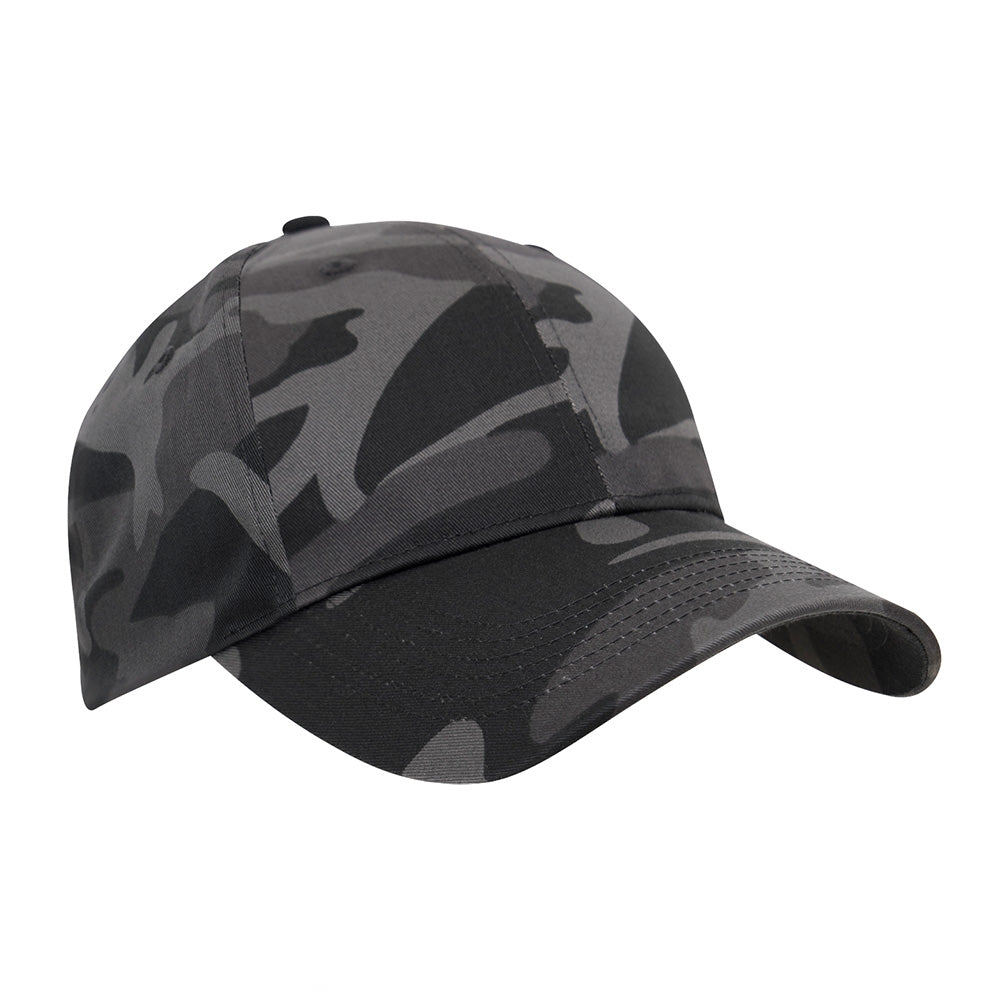 Rothco Black Camo Low Profile Cap - 3549