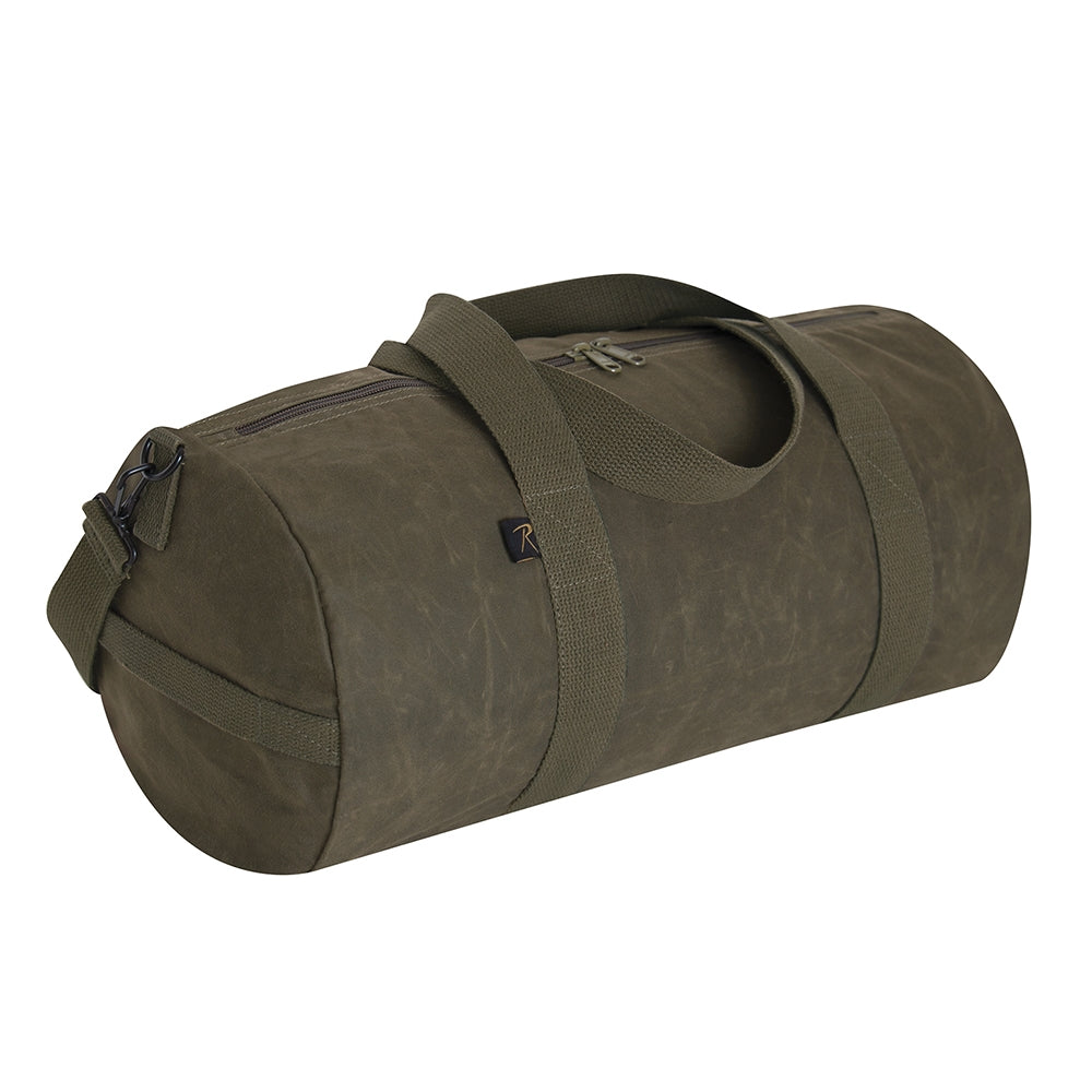 Rothco Waxed Canvas Shoulder Duffel Bag - 2416