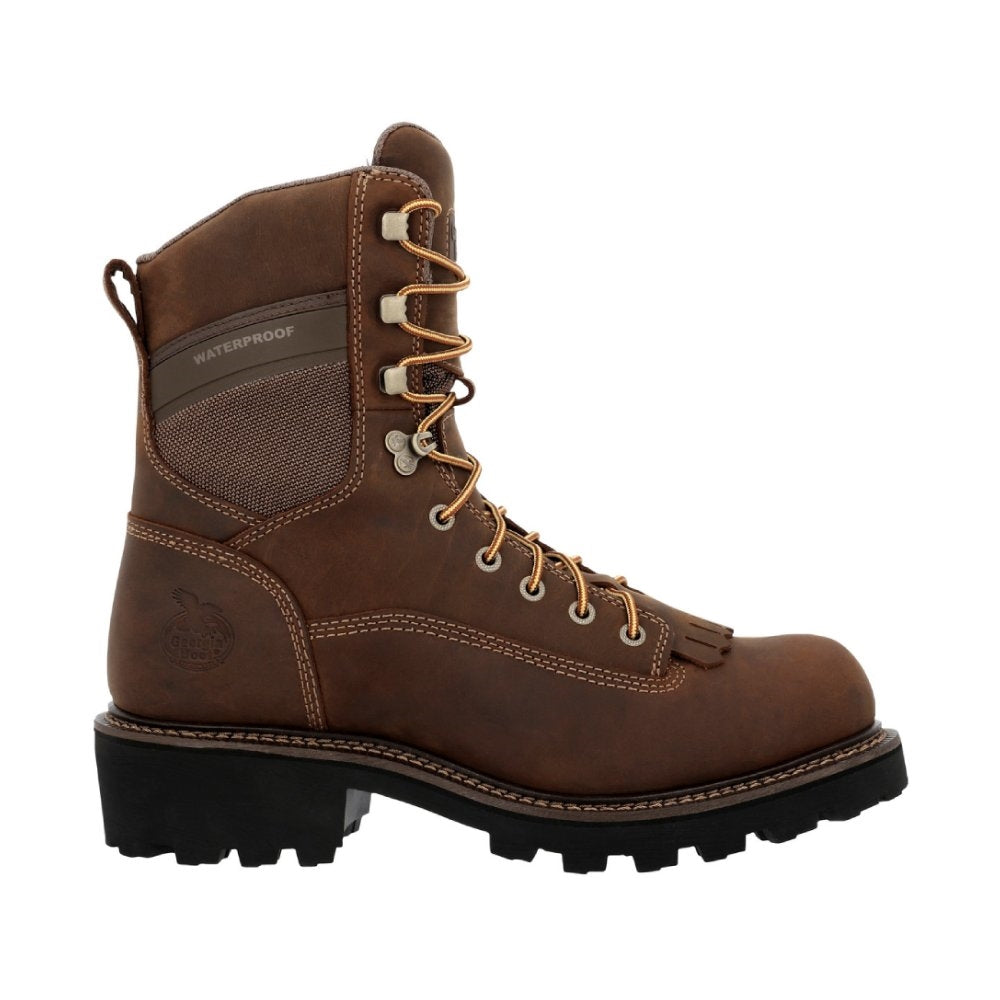 Georgia Loggers Waterproof Scalloped Heel Composite Toe Work Boot GB00718