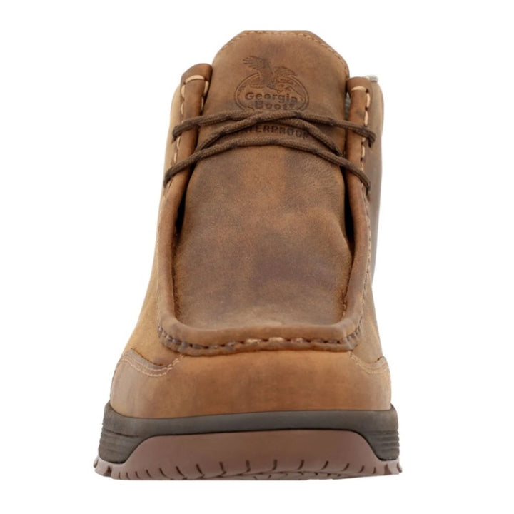 Georgia Athens Superlyte Alloy Toe Waterproof Slip On Wallabe Work Boot GB00647