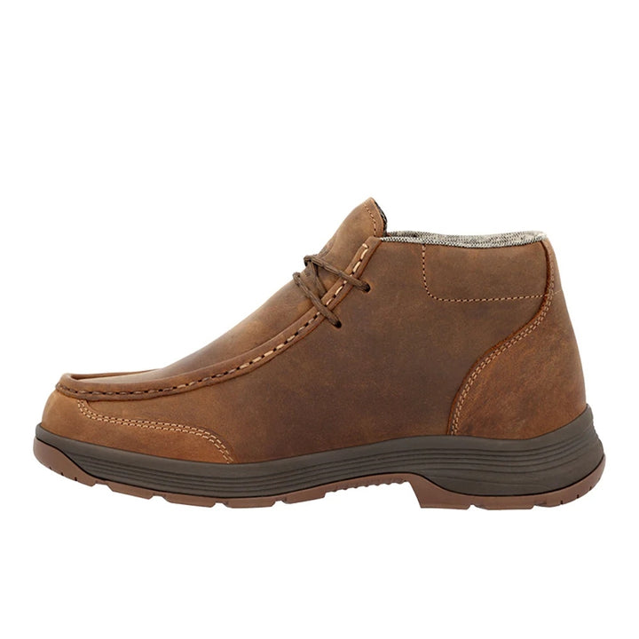 Georgia Athens Superlyte Alloy Toe Waterproof Slip On Wallabe Work Boot GB00647