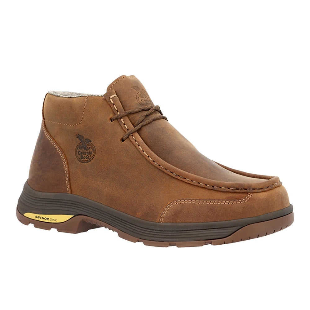 Georgia Athens Superlyte Alloy Toe Waterproof Slip On Wallabe Work Boot GB00647
