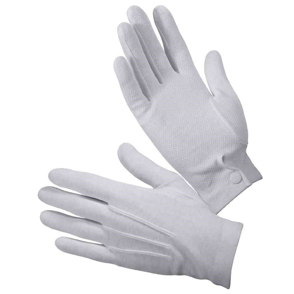 Rothco White Gripper Dots Parade Gloves - 4411