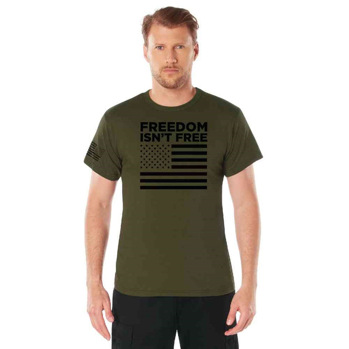 Rothco Freedom Is not Free Flag T-Shirt 27080