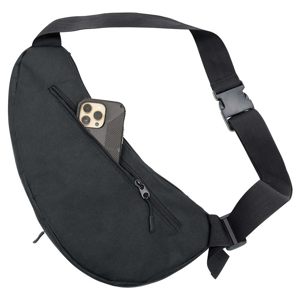 Rothco Tactical Crossbody Black Polyester Bag 25980