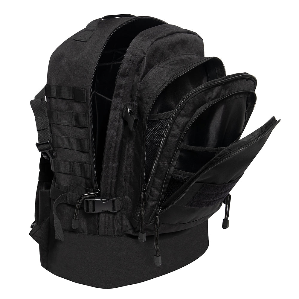 Rothco Black 3 Day Assault Backpack - 2641