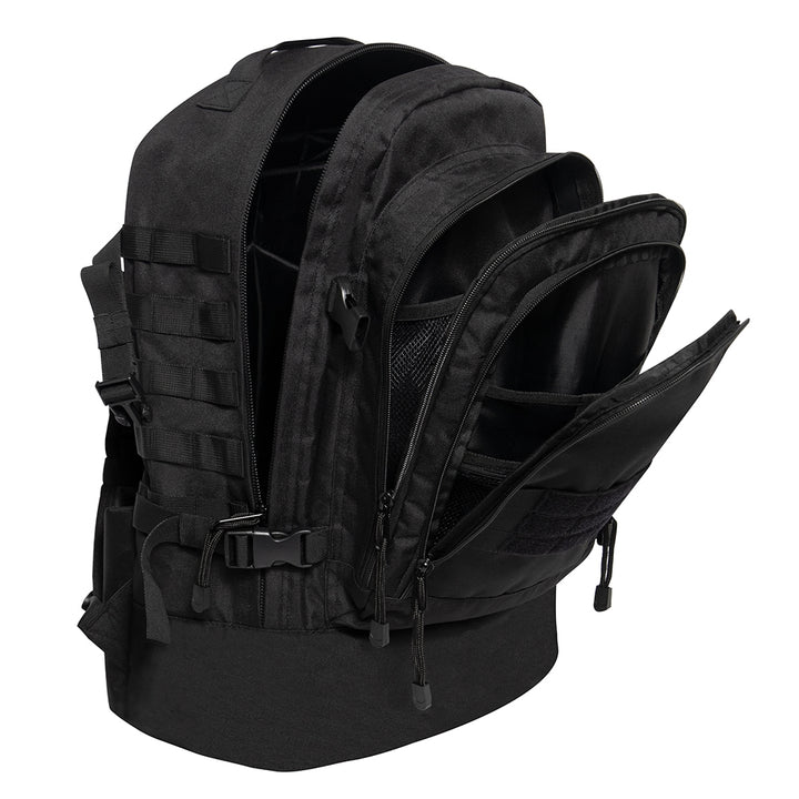 Rothco Black 3 Day Assault Backpack - 2641