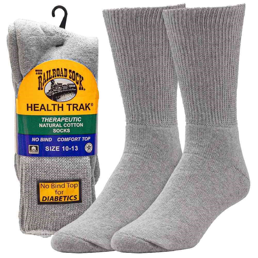 Railroad HealthTrak Therapeutic Crew Socks 991