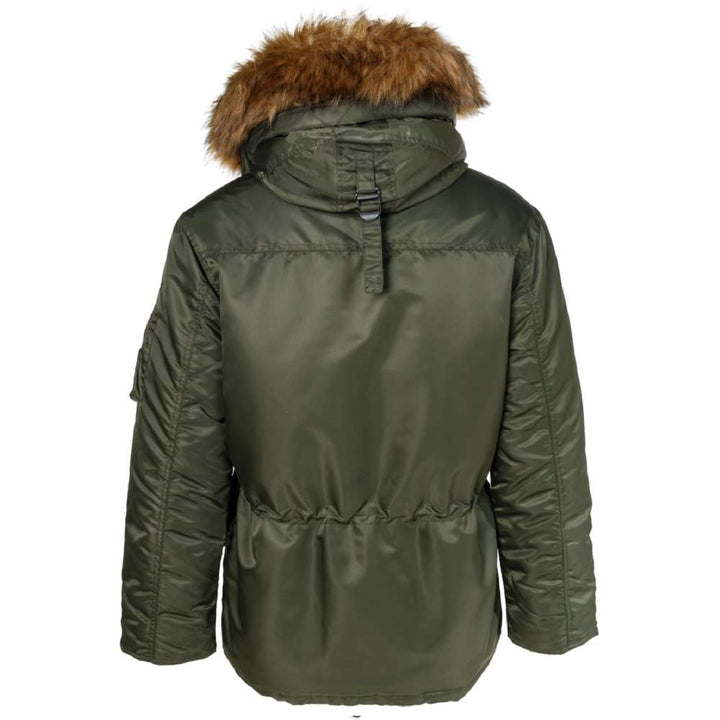 Schott Nylon Flight Satin N-3B Parka Jacket 9238