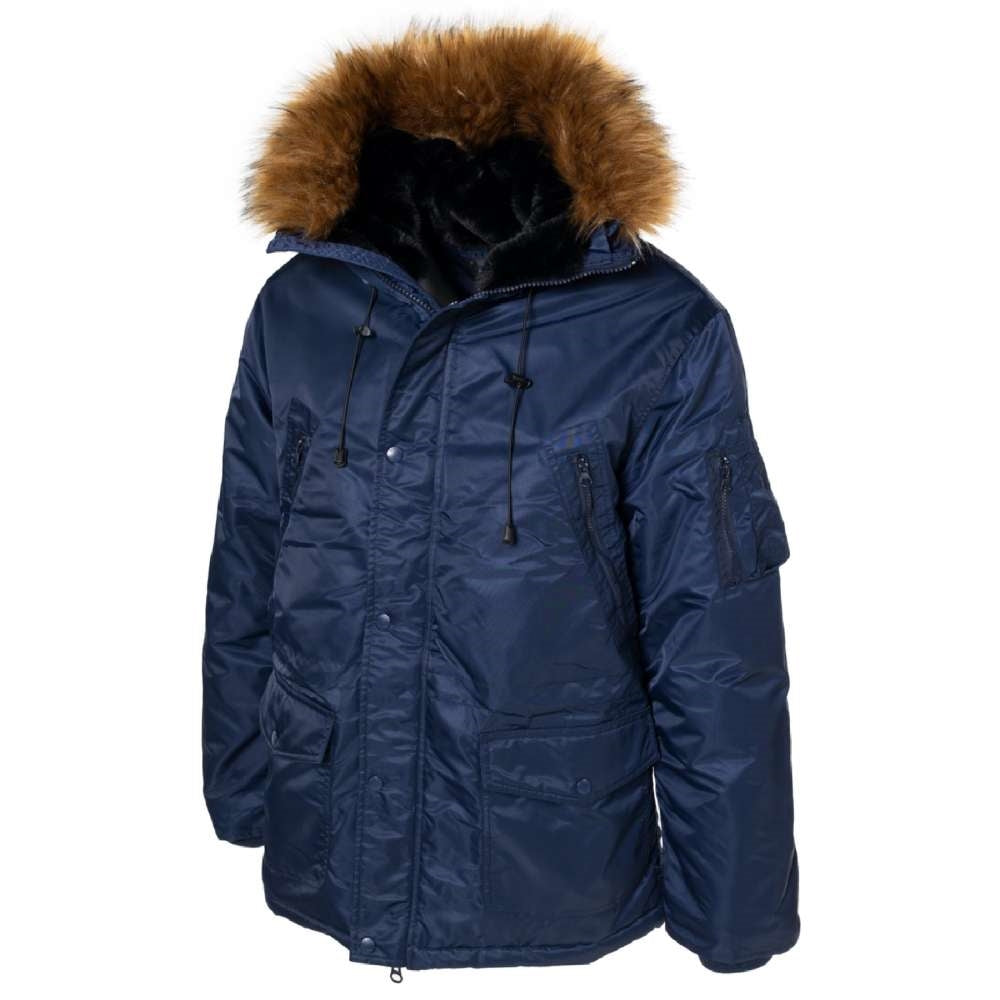 Schott Nylon Flight Satin N-3B Parka Jacket 9238