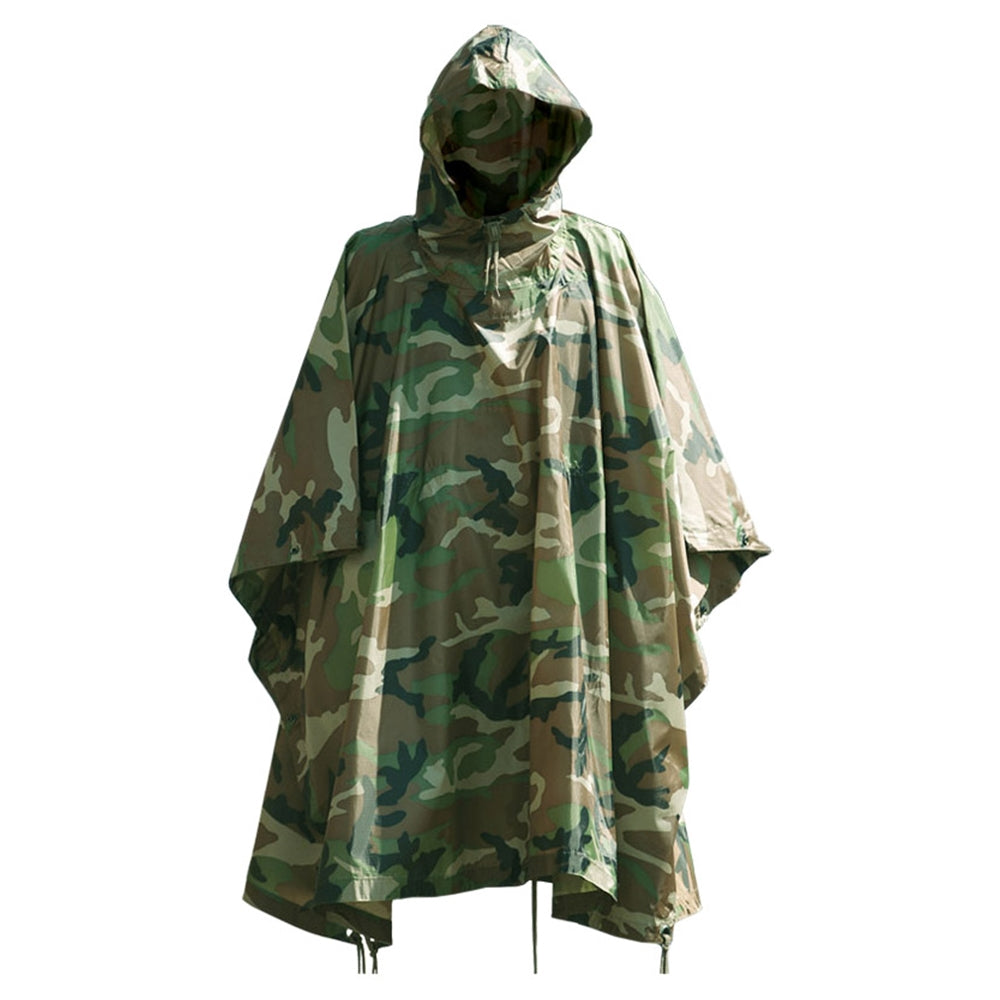 Rothco Camo Hooded Vinyl Ponchos - 3757
