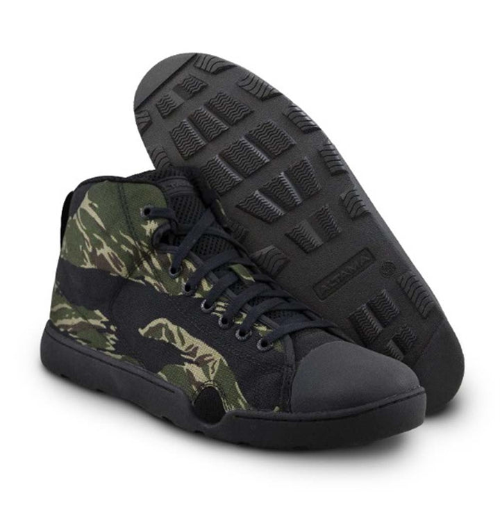Altama Maritime Assault Mid Tactical Jungle Tiger Stripe Work Boot 333809