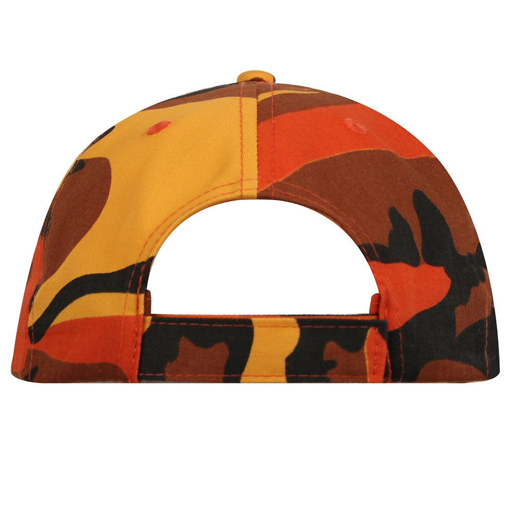 Rothco Orange Camo Low Profile Cap - 3884