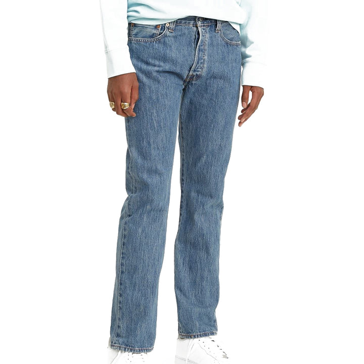 Levis 501 Medium Stonewash Jeans - 501-0193