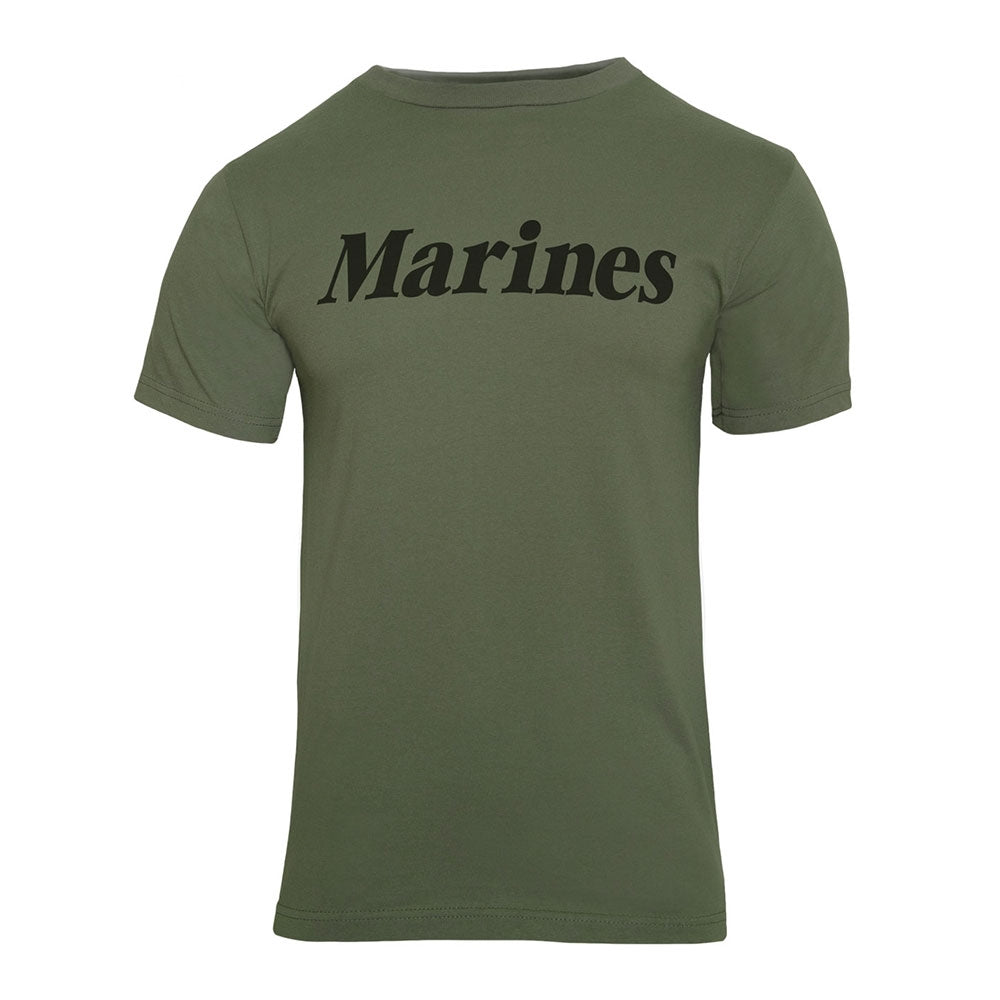 Rothco Olive Drab Marines T-Shirt - 60157