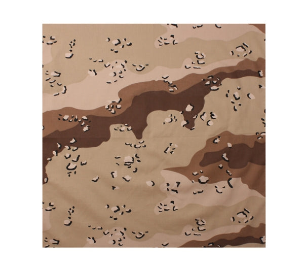 Rothco Desert Tan Camo Bandana - 4139
