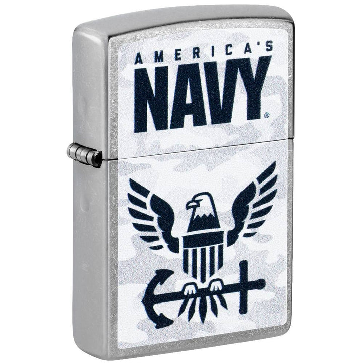 Zippo US Navy Camo Logo Design Lighter -  47091