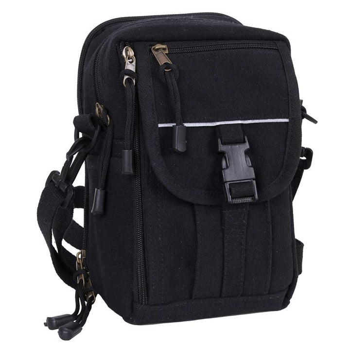 Rothco Black Classic Passport Travel Pouch - 99146