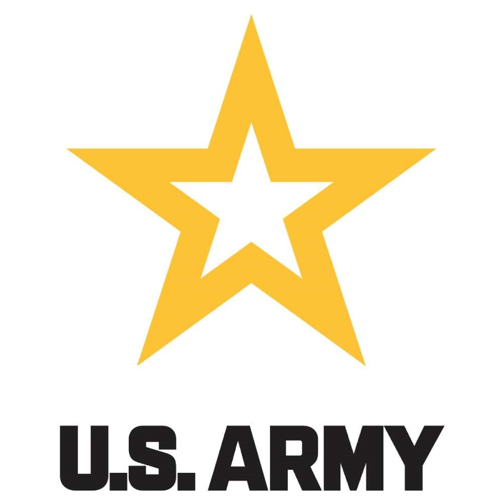 US Army Star Decal D509-A
