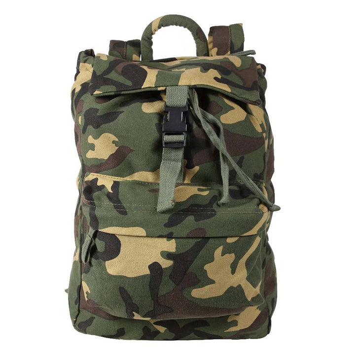 Rothco Woodland Camo Canvas Day Pack - 2370