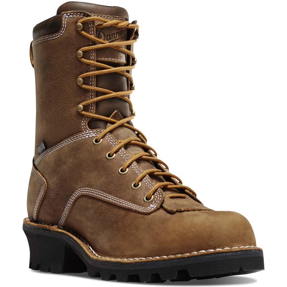 Danner Logger Plain Toe Waterproof Lace Up Work Boot 15439