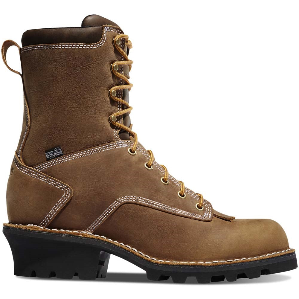 Danner Logger Plain Toe Waterproof Lace Up Work Boot 15439