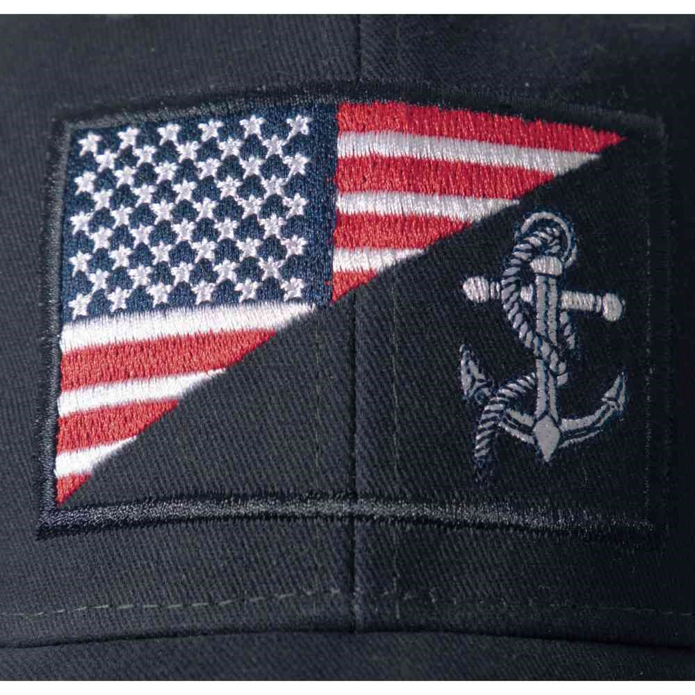 Rothco US Navy Anchor Flag Low Profile Cap 10169