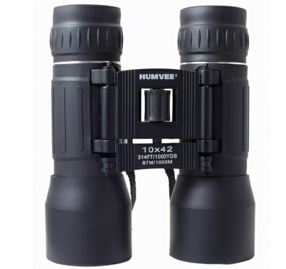 Humvee 10x42 Compact Binoculars HMV-B-10X42-BLK