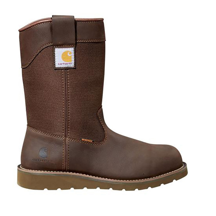 Carhartt Steel Toe Waterproof Pull On Wedge Sole Wellington Work Boot FW1230-M