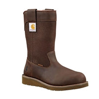 Carhartt Steel Toe Waterproof Pull On Wedge Sole Wellington Work Boot FW1230-M
