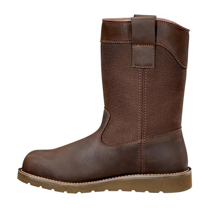 Carhartt Steel Toe Waterproof Pull On Wedge Sole Wellington Work Boot FW1230-M