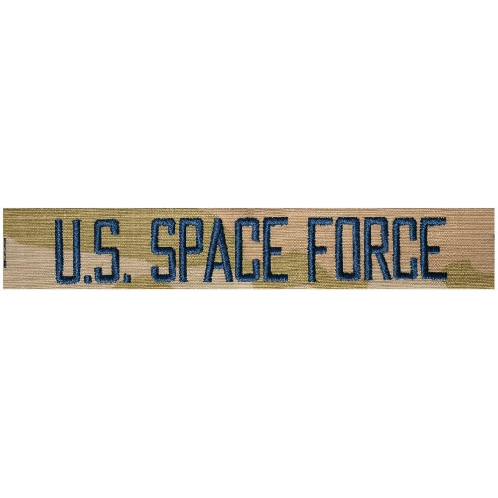 "U.S. Space Force" 3 Color OCP Tape Patch  EMB-294S