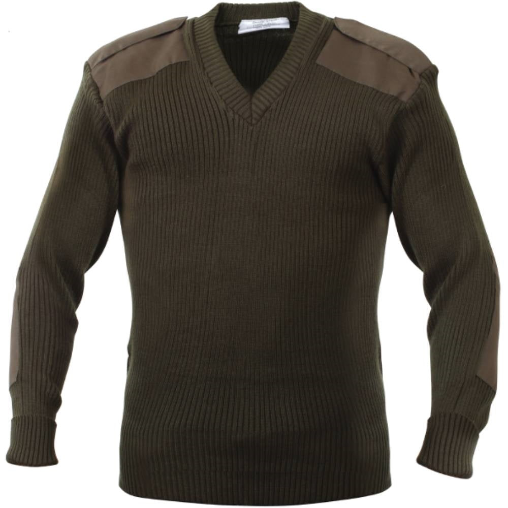 Rothco 6345 Acrylic V-Neck Commando Sweater