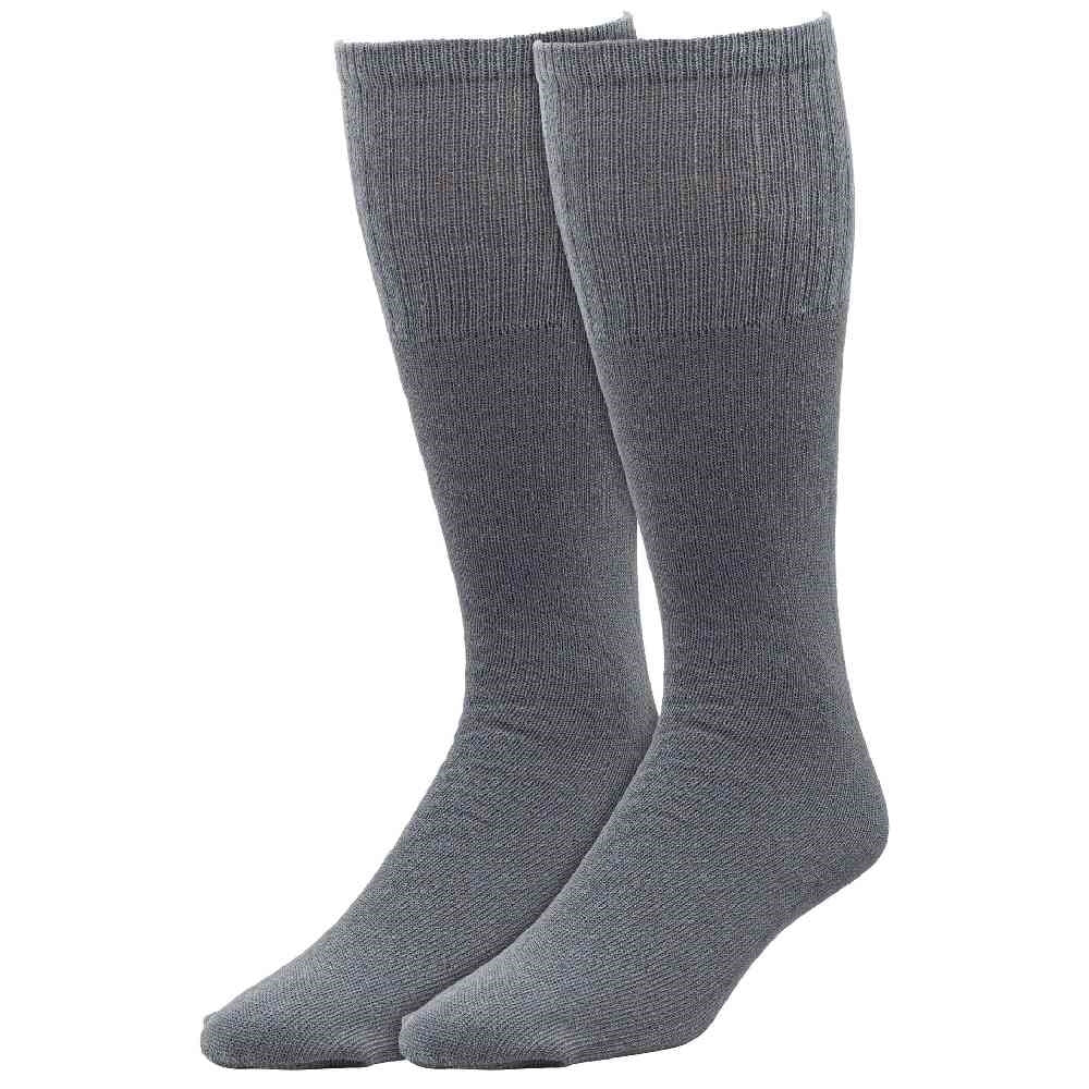 Railroad Socks Dark Grey Tube Socks 6076