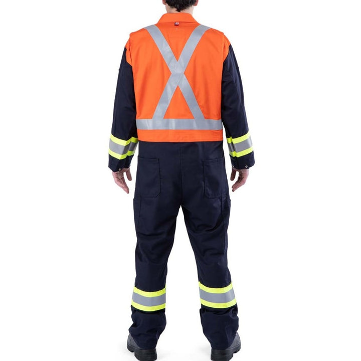 Big Bill High-Vis Two-Tone Unlined FR Coverall 412US7