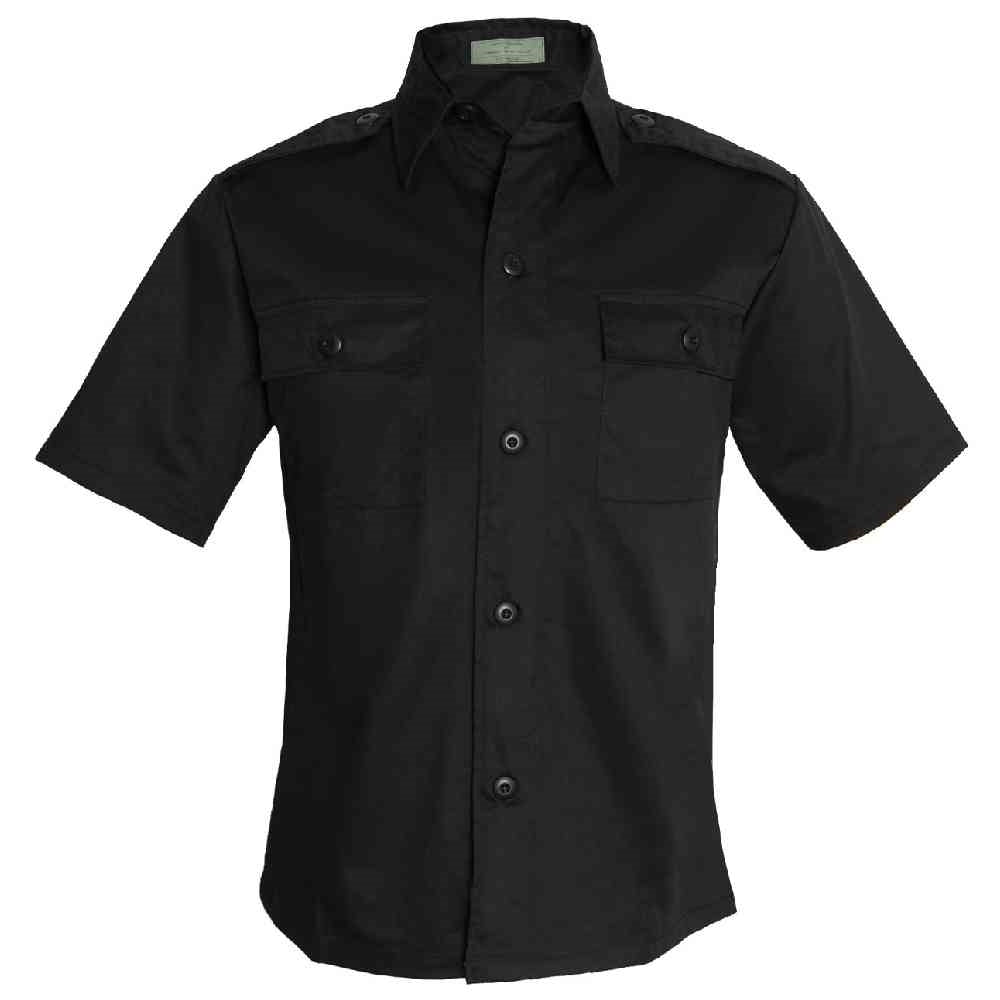 Rothco Black Short Sleeve Tactical Shirt - 30205