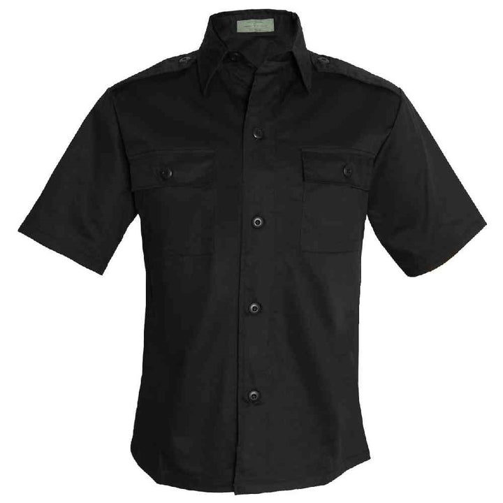 Rothco Black Short Sleeve Tactical Shirt - 30205