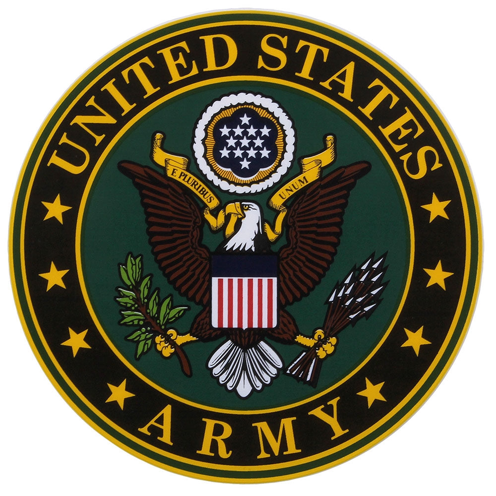 US Army Crest Logo Decal D44-A