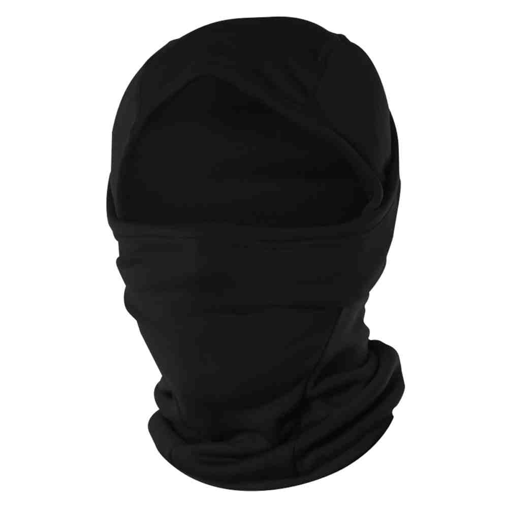 Rothco Black Hinged Helmet Liner Balaclava 42030