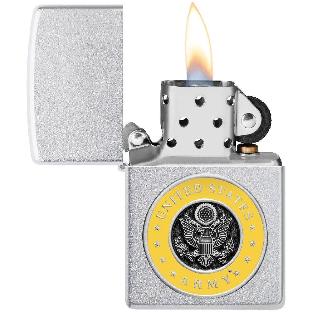 Zippo US  Army Crest Emblem Lighter - 48977