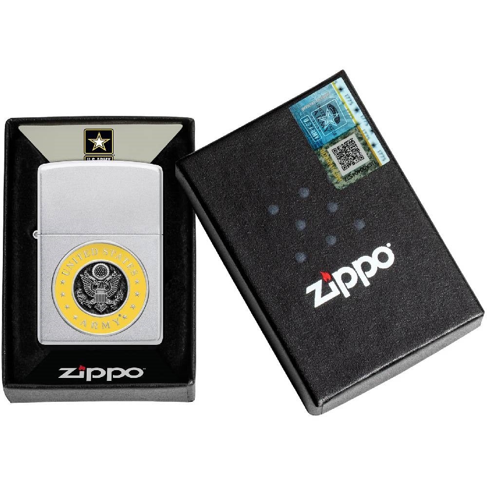 Zippo US  Army Crest Emblem Lighter - 48977