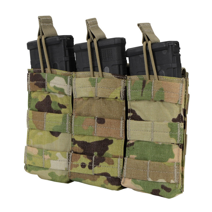 Condor Scorpion OCP Triple Open Top M4 Mag Pouch - MA27-800