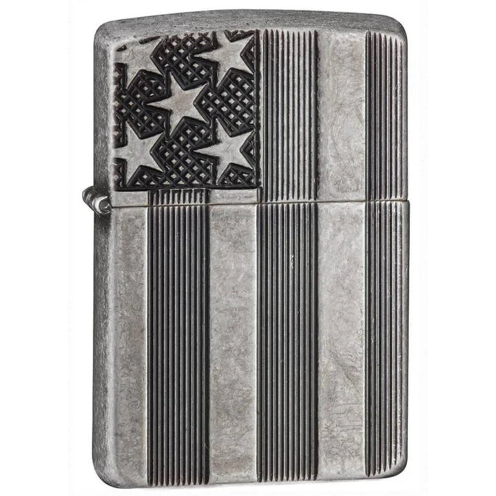 Zippo US Flag Armor Lighter - 28974