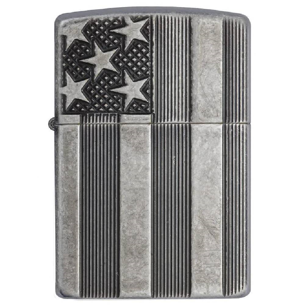 Zippo US Flag Armor Lighter - 28974
